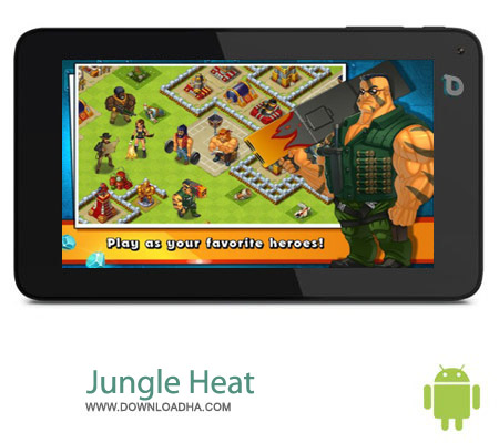 دانلود بازی استراتژیک جنگل های گرم Jungle Heat v1.9.3 برای اندروید