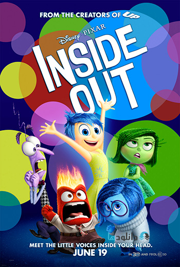 دانلود انیمیشن زیبای Inside Out 2015